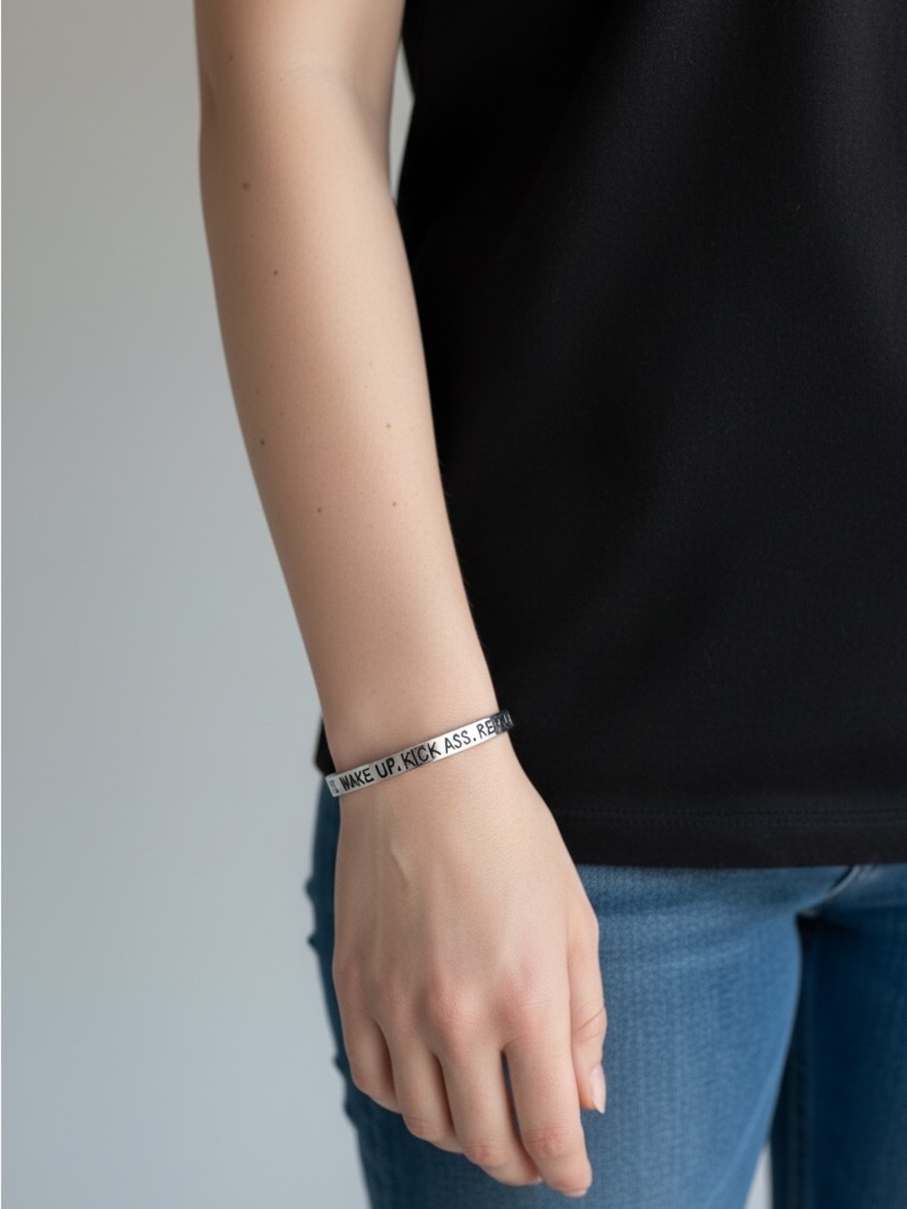 9/20 Motivational White Silicone Bracelet for Women